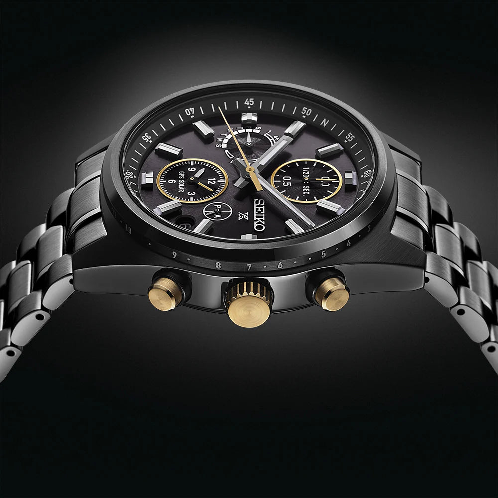 Prospex GPS Solar Chrono Speedtimer Limited Edition 100th Anniversary Black - SSH169J1