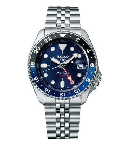 SSK003K1 Seiko 5 | Sports Blueberry GMT SKX Re-Interpretation Watch (Men) - Buy Now at Sai Creations Watches