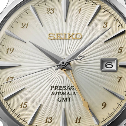 SEIKO Presage ‘Rusty Nail’ Cocktail Time GMT Men Watch SSK041J1