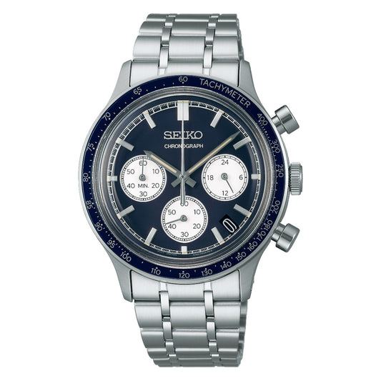 Seiko Sport Quartz Chronograph Watch For Men SSB477P1
