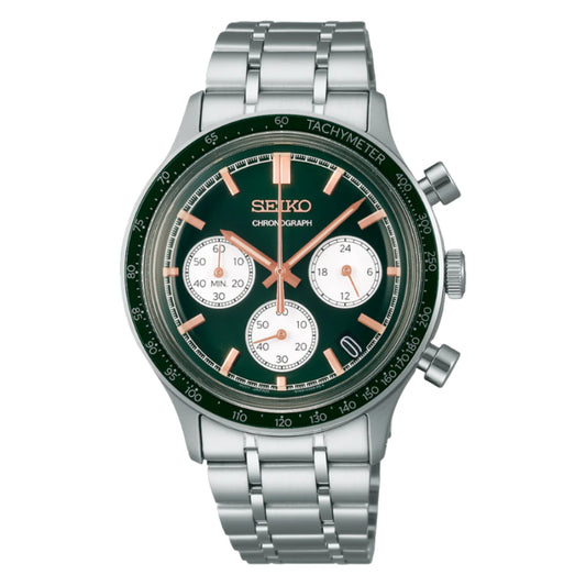 Seiko Sport Quartz Chronograph Watch For Men SSB481P1