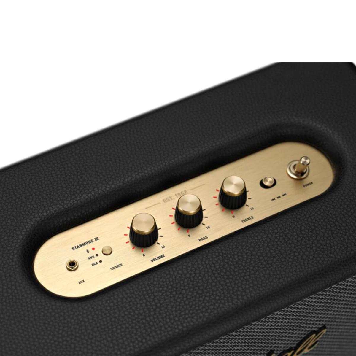 Marshall STANMORE III Bluetooth speaker delivering home-filling Black