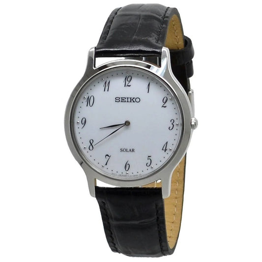 Seiko Solar White Dial Analogue watch - SUP863P1