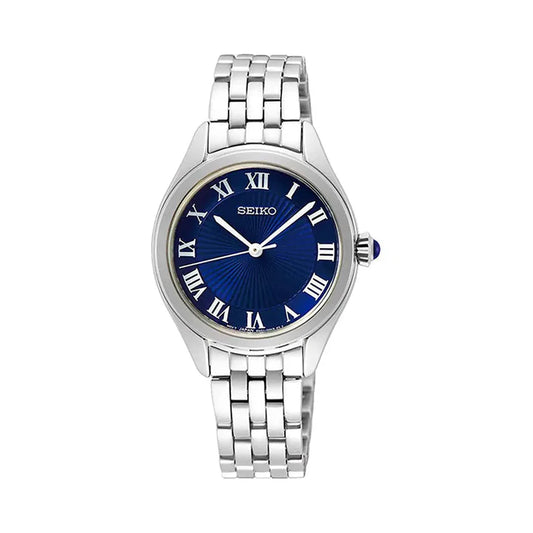 Seiko Discover More Analog Blue Dial Women's Watch - SUR329P1