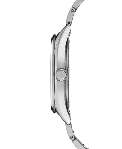 Seiko Quartz Grey Dial StaInless Steel Men's Watch SUR343P1
