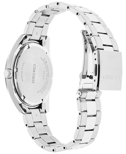 Seiko Quartz Grey Dial StaInless Steel Men's Watch SUR343P1