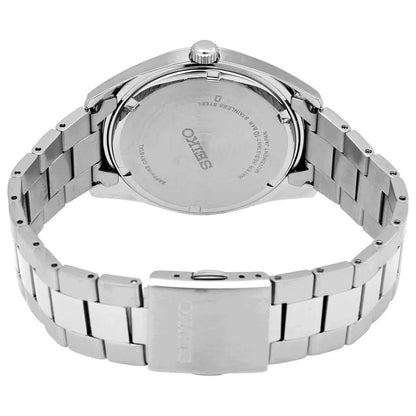 Seiko Quartz Grey Dial StaInless Steel Men's Watch SUR343P1