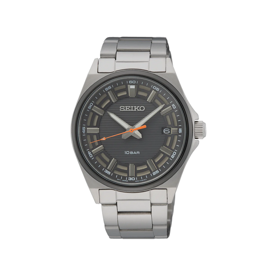 SEIKO Dress 40mm Grey Dial Watch for Men - SUR507P1