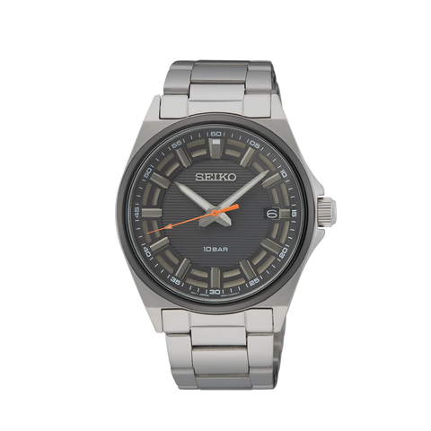 SEIKO Dress 40mm Grey Dial Watch for Men - SUR507P1 - Buy Now at Sai Creations Watches