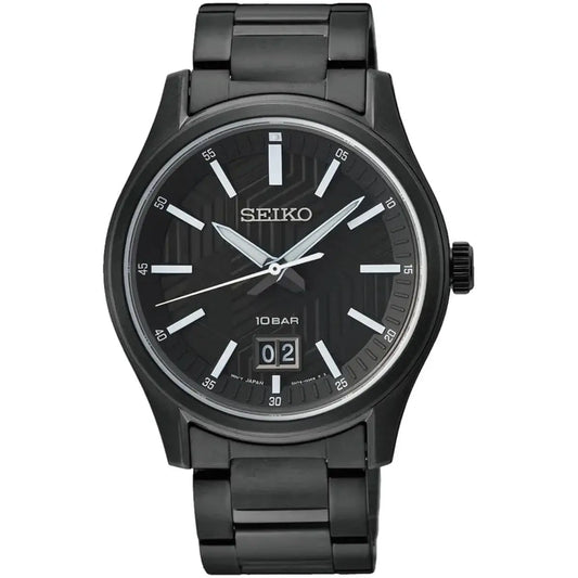 Seiko Dress Quartz Black Dial Men's Watch - SUR515P1