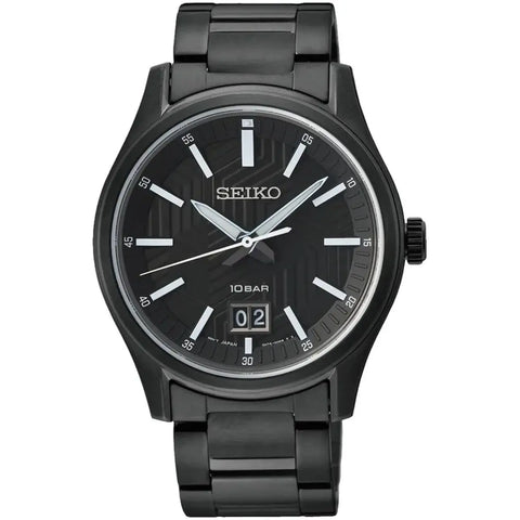 Seiko Dress Quartz Black Dial Men's Watch - SUR515P1 - Buy Now at Sai Creations Watches