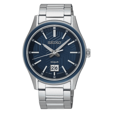 Seiko Automatic 3-Hands Quartz Watch for Men - SUR559P1 - Buy Now at Sai Creations Watches