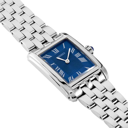 Seiko Classic Quartz Blue Dial Women Watch - SWR085P1