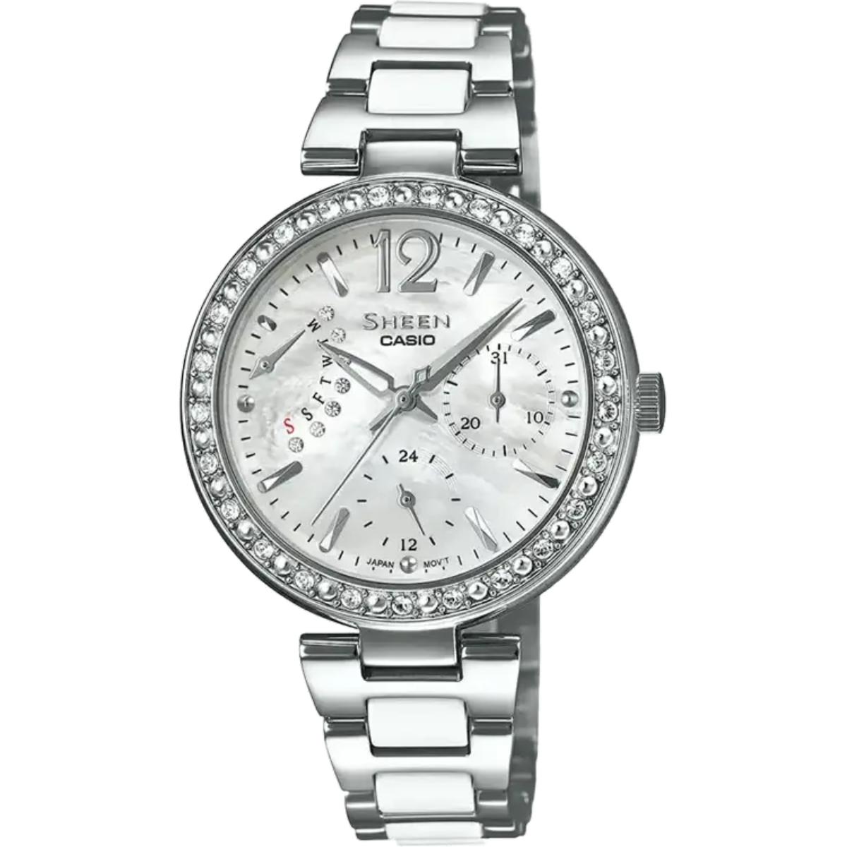 Casio SHE-3042D-7AUDR Sheen Analog Women's Watch SX158
