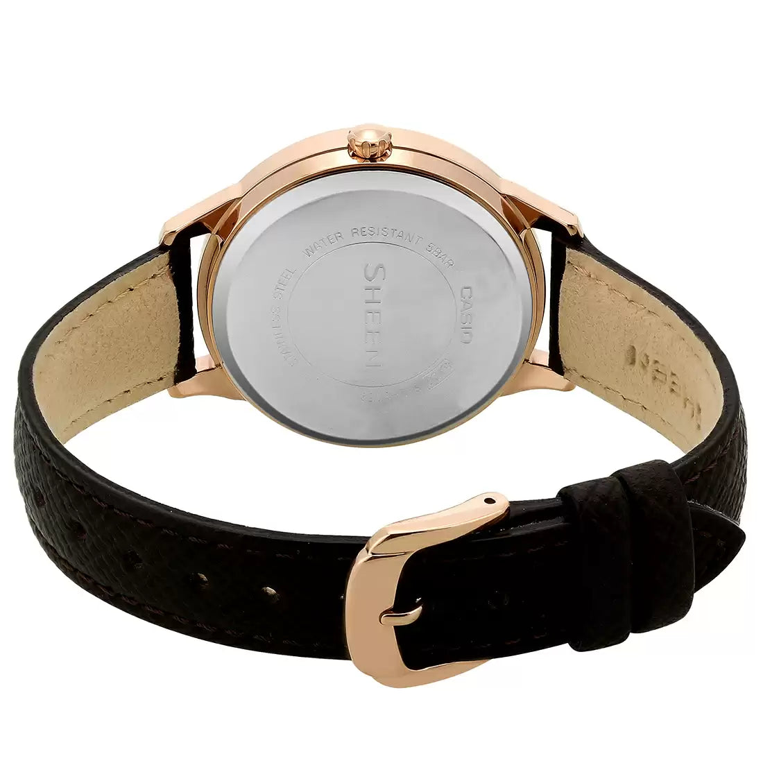 CASIO SHEEN SHE-3058PGL-5AUDR - SX202 Pink Gold IP - Women's Watch
