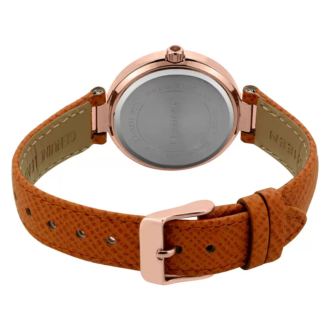 Casio SHEEN SHE-3051PGL-7AUDF - SX216 Pink Gold IP - Women's Watch