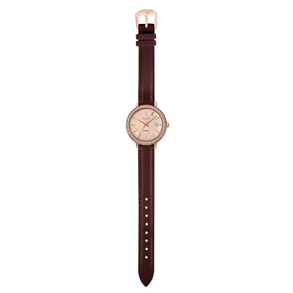 Casio SHEEN SHE-4052PGL-4AUDF - SX244 Pink Gold IP - Women's Watch