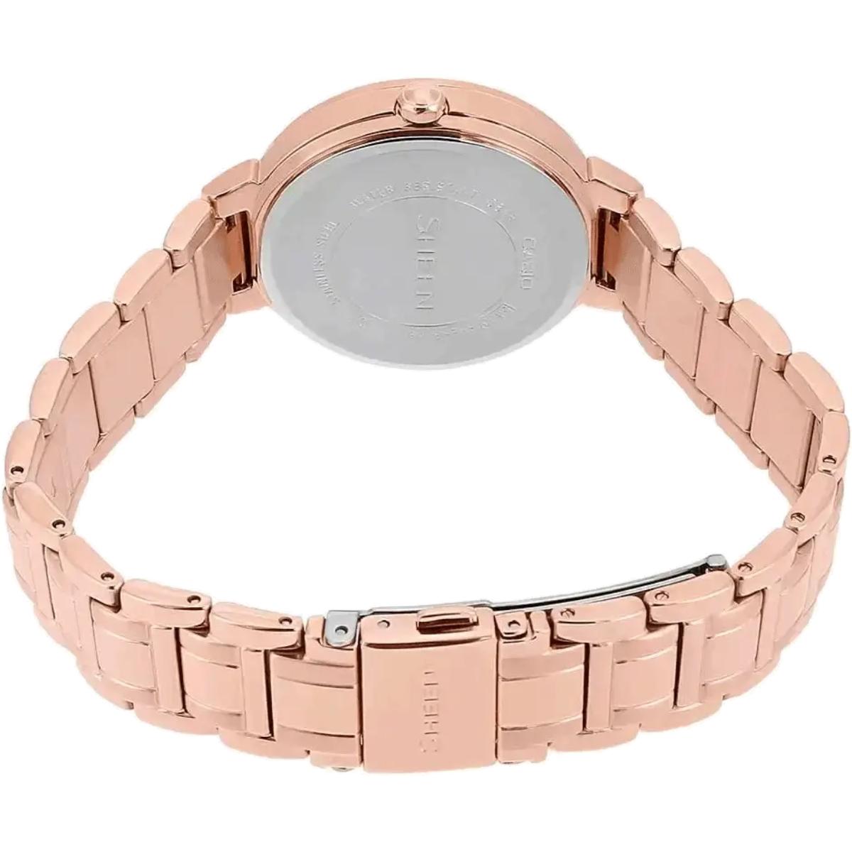 Casio She-3048PG-7BUDR Sheen Analog Women's Watch SX250