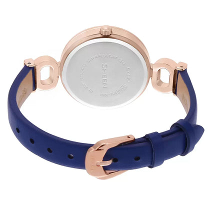 Casio SHEEN SHE-3067PGL-7AUDF - SX266 Pink Gold IP - Women's Watch