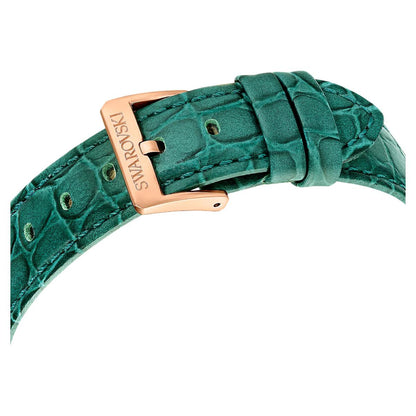 Swarovski Octea Green Dial Analog Chronograph Women's Watch 5672931