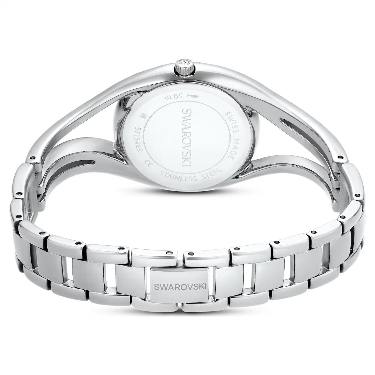 Swarovski Hyperbola Quartz White Dial Analog Women's Watch 5689432