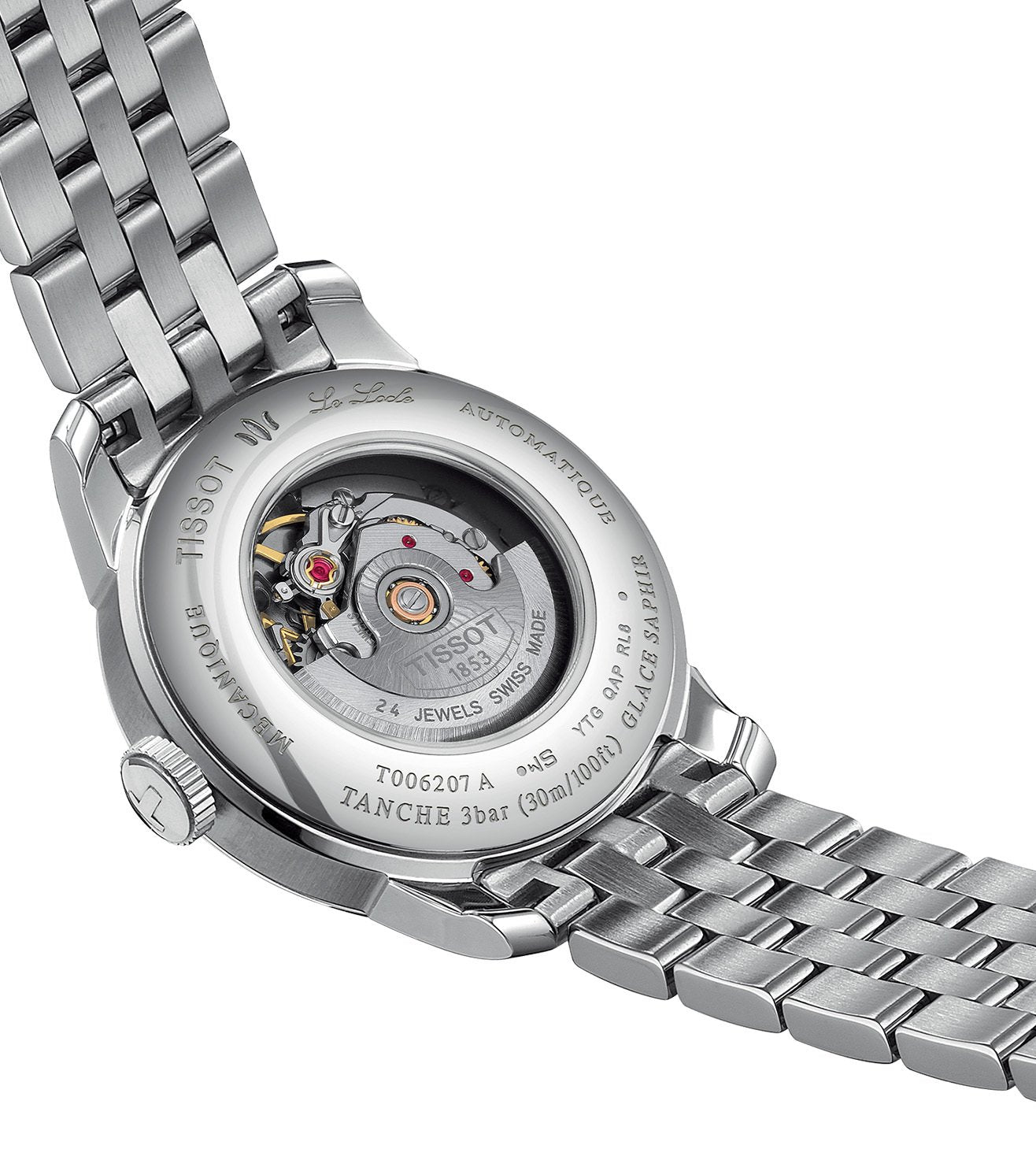 T0062071103601 |  TISSOT T-Classic Swiss Le Locle Lady Automatic Analog Watch for Women