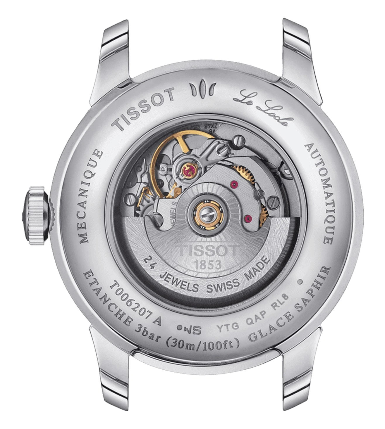 T0062071103601 |  TISSOT T-Classic Swiss Le Locle Lady Automatic Analog Watch for Women