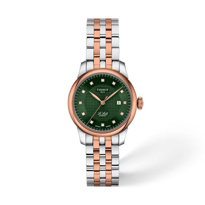 Tissot Le Locle Green Dial Analog Automatic Women's Watch T0062072209600