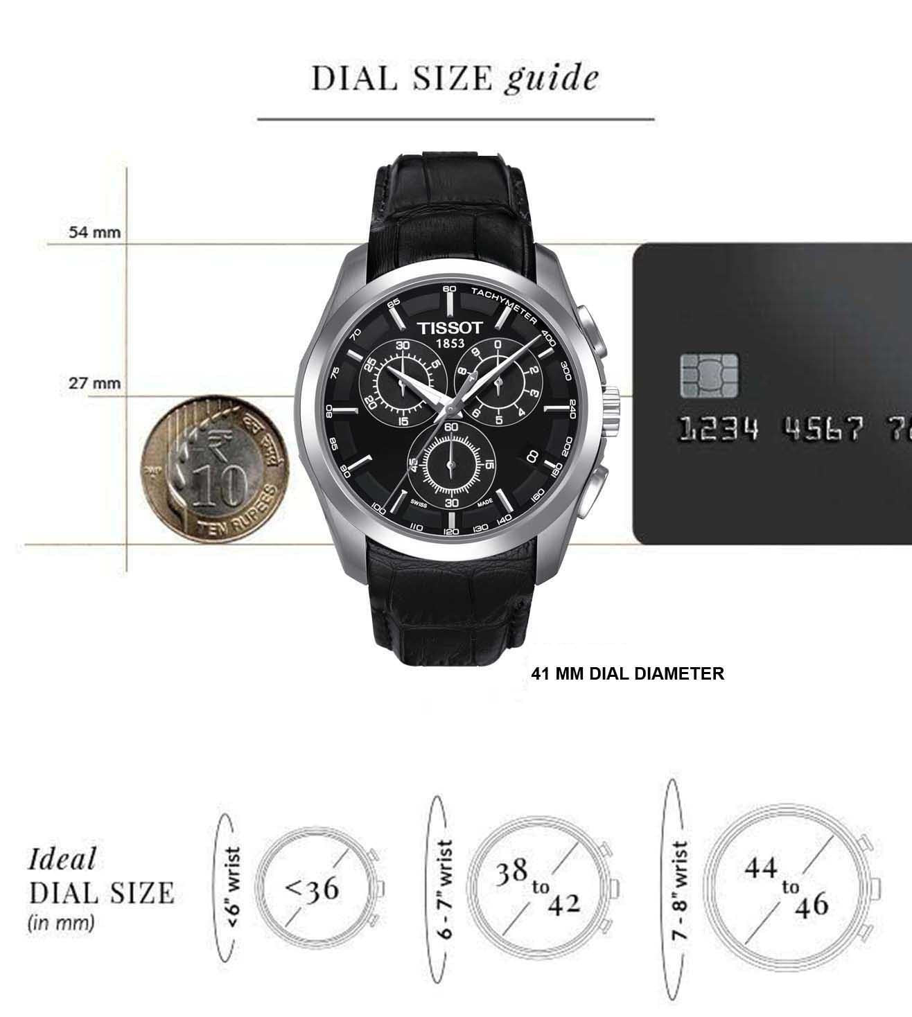 T0356171605100 |  TISSOT COUTURIER Chronograph Watch for Men