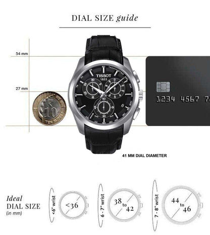 T0356171605100 |  TISSOT COUTURIER Chronograph Watch for Men