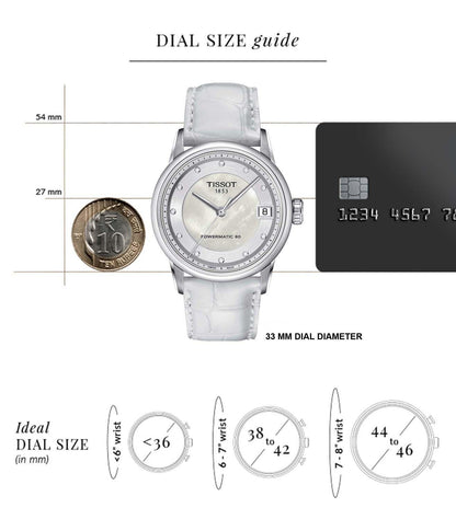 T0862071611600 |  TISSOT Luxury Powermatic 80 Lady