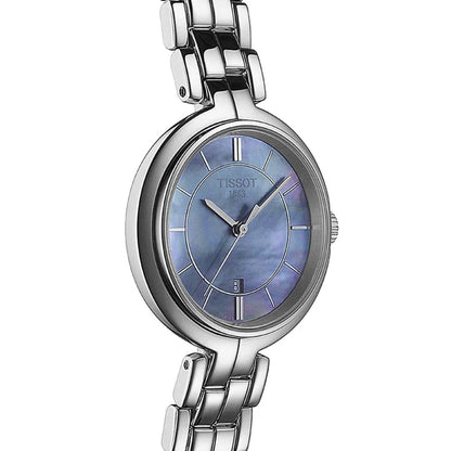 Tissot Flamingo Quartz Blue Dial Analog Women's Watch T0942101112100