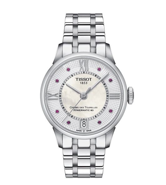 T0992071111300 |  TISSOT T-Classic Chemin des Tourelles Powermatic 80 Automatic Watch for Women