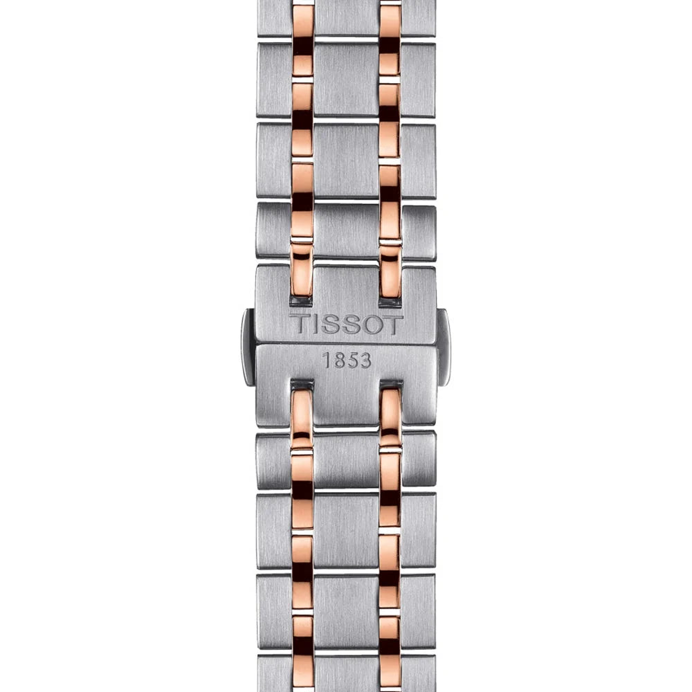 Tissot Chemin Des Tourelles White Dial Analog Men's Watch T0994072203801