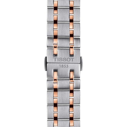 Tissot Chemin Des Tourelles White Dial Analog Men's Watch T0994072203801