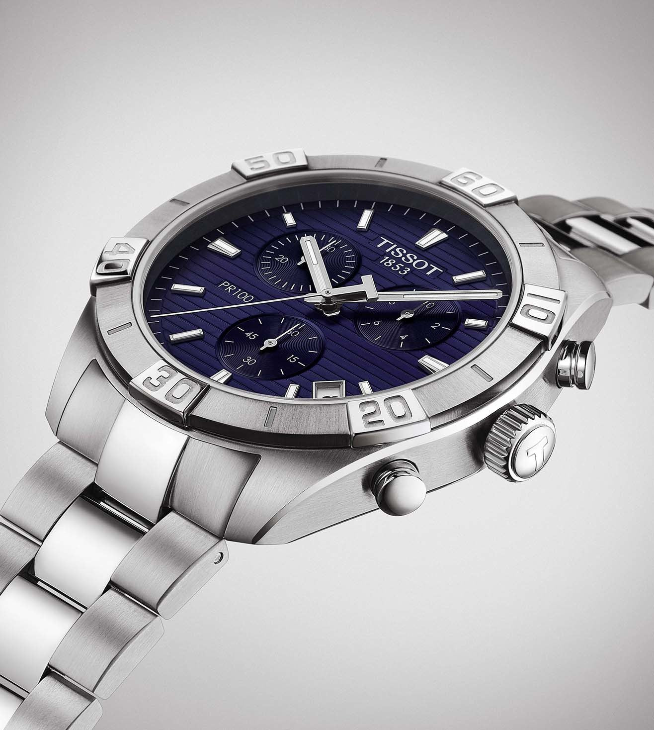 T1016171104100  |  TISSOT PR 100 SPORT GENT Chronograph Watch for Men