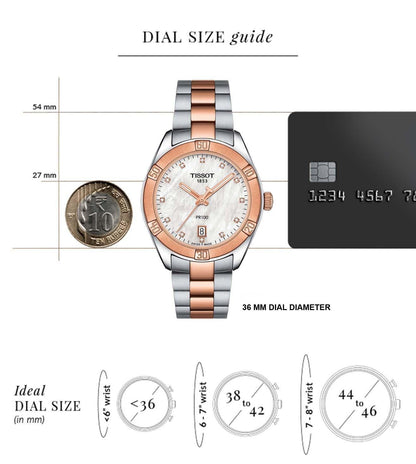 T1019102211600  |  TISSOT PR 100 Watch for Women