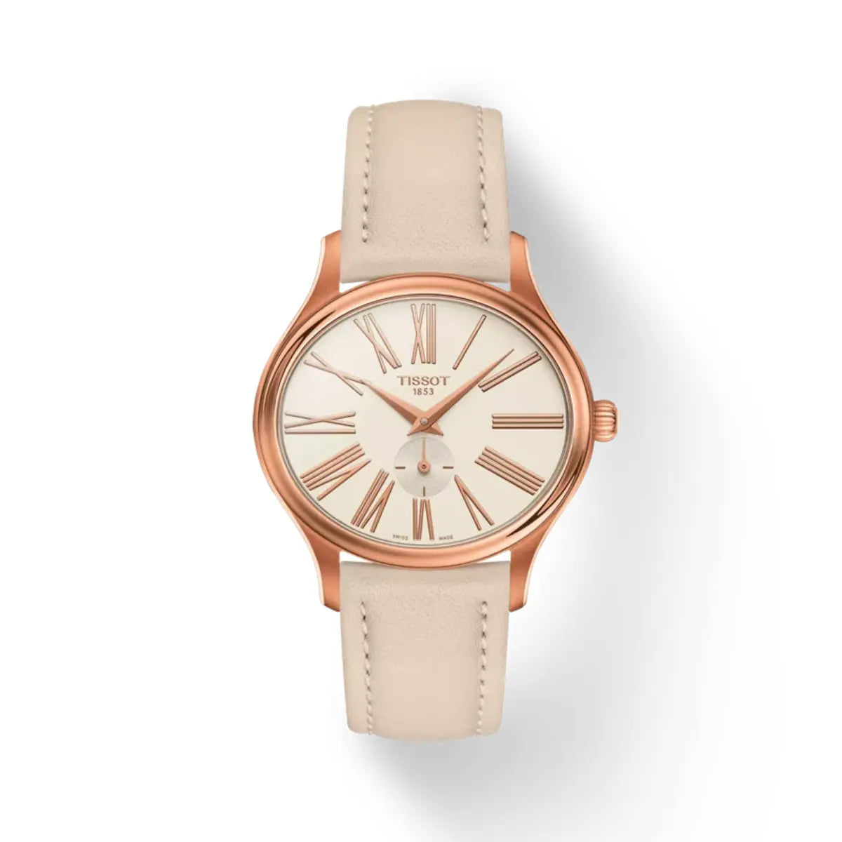 Tissot T-Lady Quartz White Dial Analog Women's Watch T1033103601300
