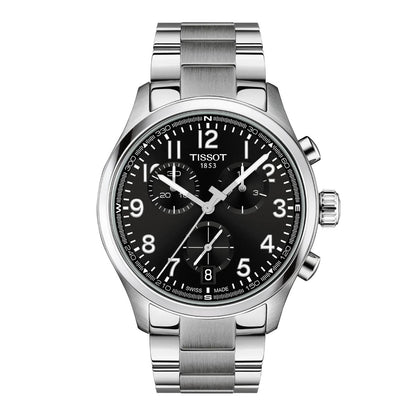Tissot Chrono L Black Dial Analog Chronograph Men's Watch T1164171105200