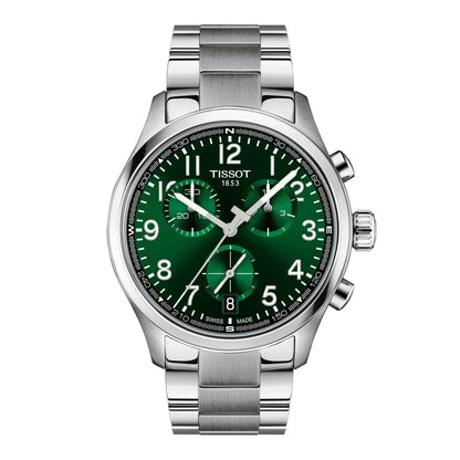 Tissot Chrono L Green Dial Analog Chronograph Men's Watch T1164171109200