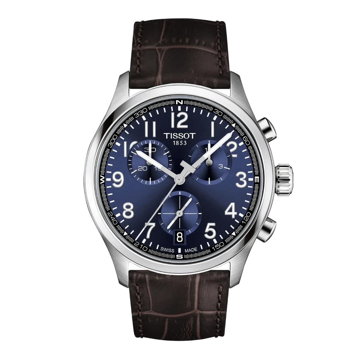 Tissot Chrono L Blue Dial Analog Chronograph Men's Watch T1164171604200