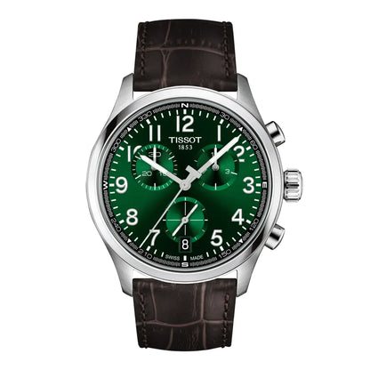 Tissot Chrono L Quartz Green Dial Chronograph Men's Watch T1164171609200