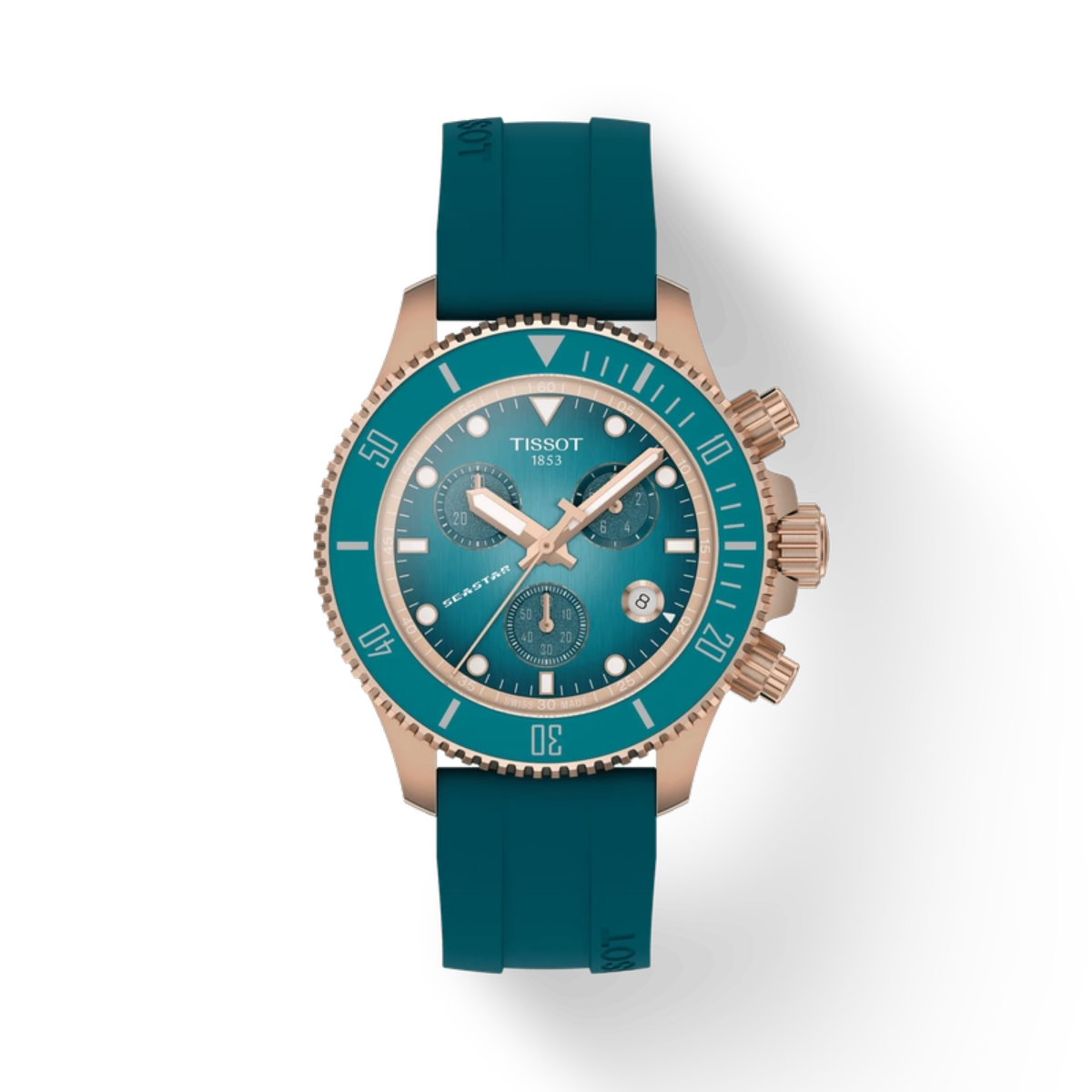 Tissot Seastar 1000 Chronograph turquoise Dial Unisex Watch T1202173704100