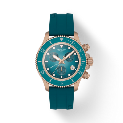 Tissot Seastar 1000 Chronograph turquoise Dial Unisex Watch T1202173704100