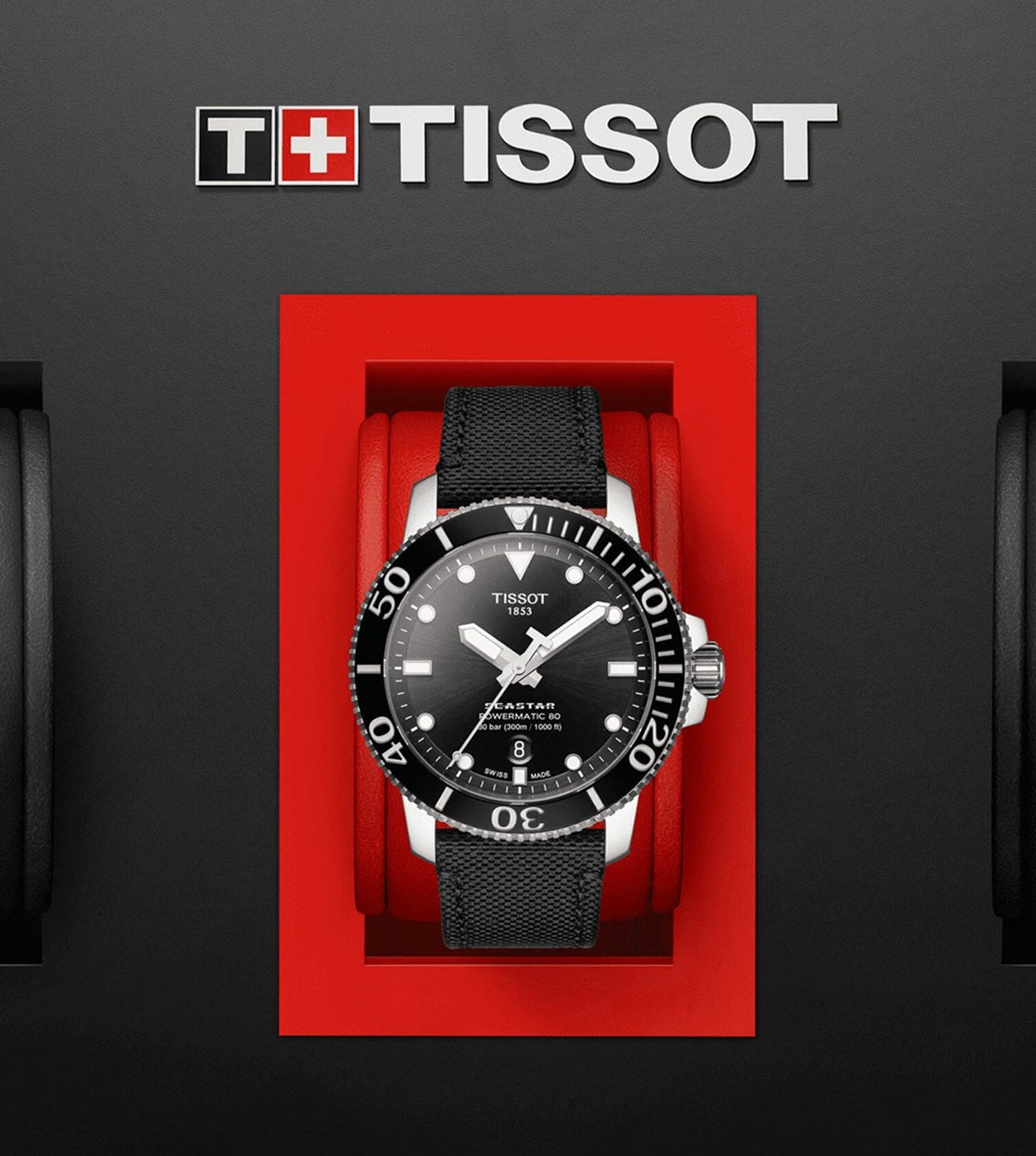 T1204071705100  |  TISSOT T-Sport Seastar 1000 Powermatic Swiss Automatic Watch for Men