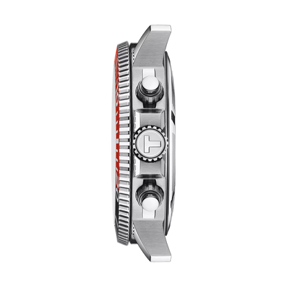 Tissot Seastar 1000 Black Dial Analog Chronograph Men's Watch T1204171105101