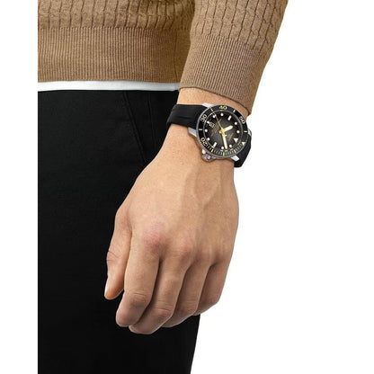 Tissot Seastar 2000 Black Dial Automatic Men's Watch Watch T1206071744101