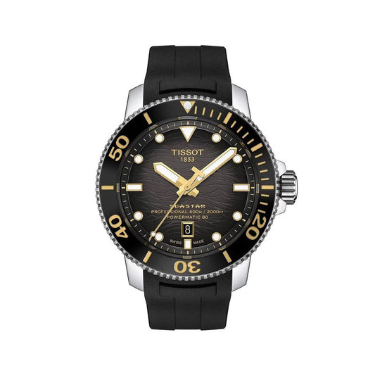 Tissot Seastar 2000 Black Dial Automatic Men's Watch Watch T1206071744101