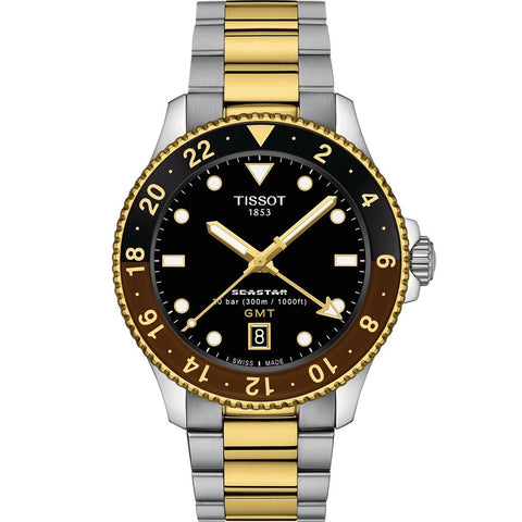 T1208522205100 | Tissot Seastar 1000 Quartz GMT - Buy Now at Sai Creations Watches