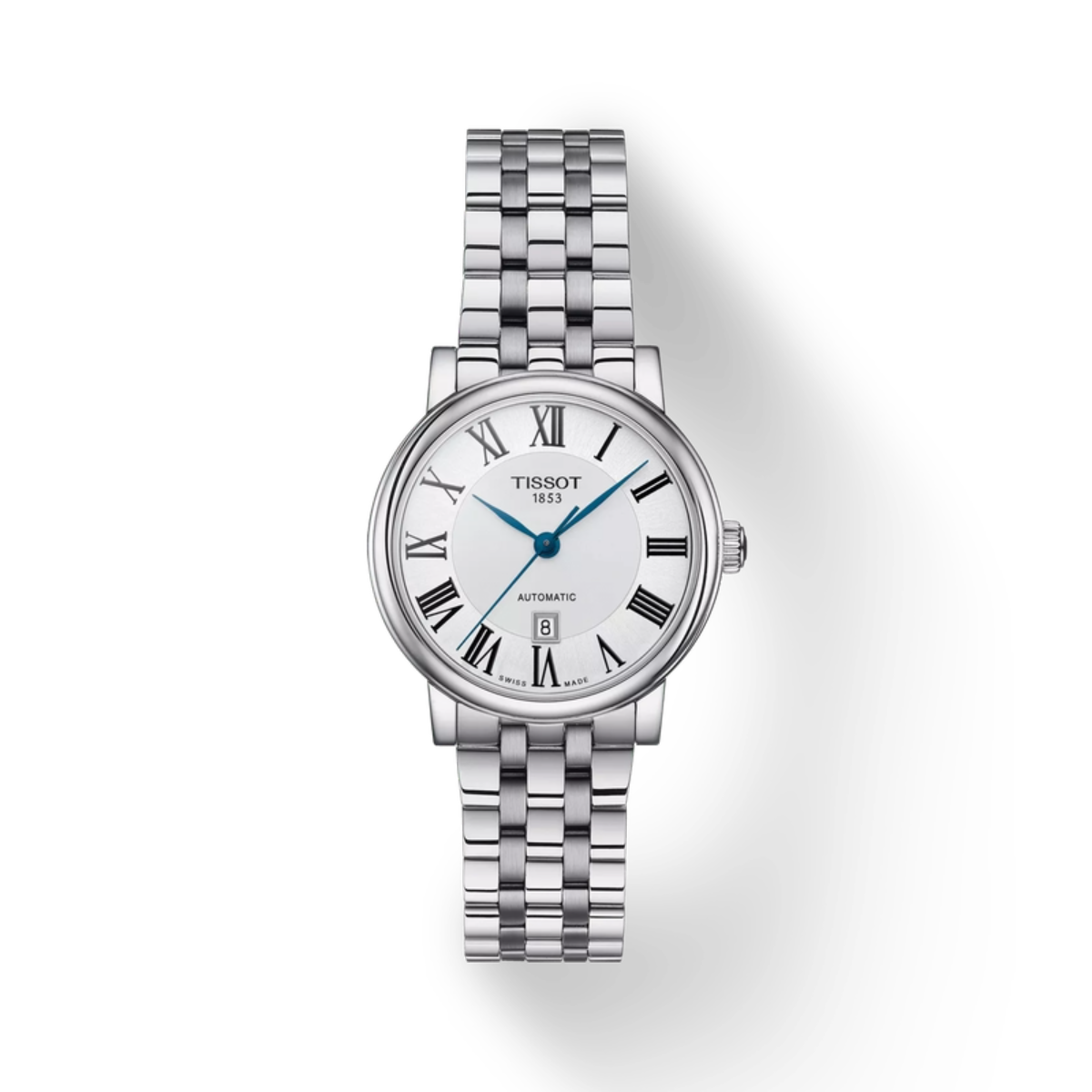 Tissot Carson Premium Automatic Silver Dial Women's Watch T1222071103300